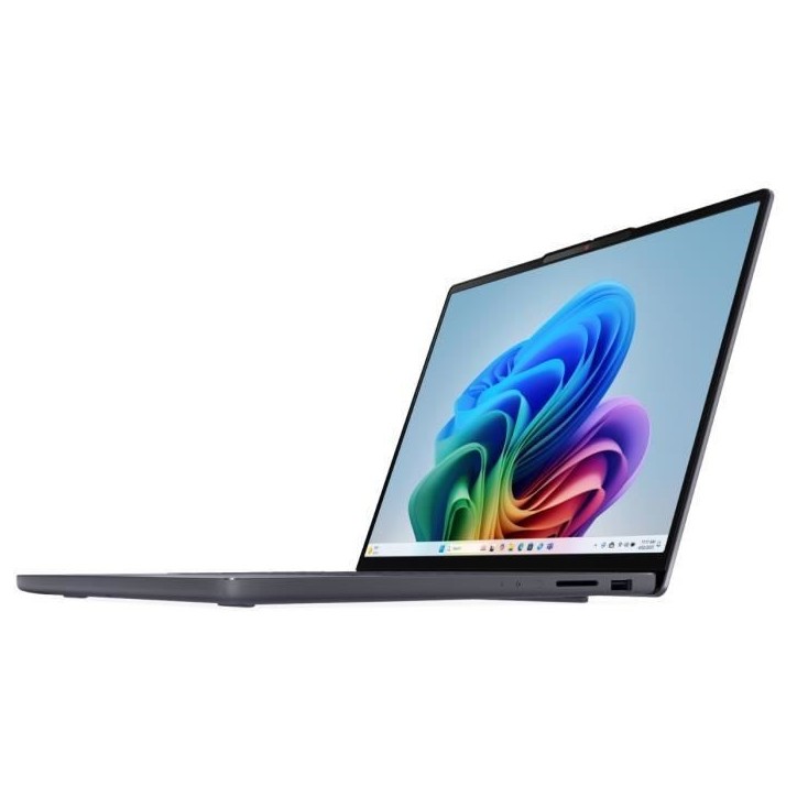 PC portable LENOVO IdeaPad Slim 3 15Q8X10 | 15,3 WUXGA IPS - Qualcomm Snapdragon X - 16 Go - 512 Go - Capot Aluminium - Copilot