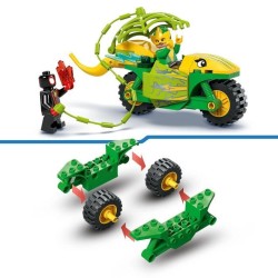 LEGO Marvel 11198 Course-poursuite entre Spin et Electro en dino-véhi