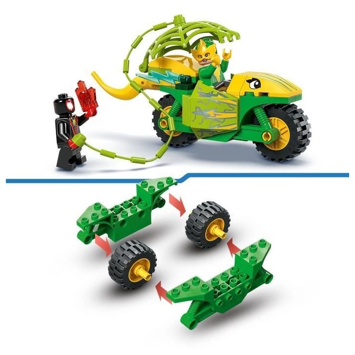 LEGO Marvel 11198 Course-poursuite entre Spin et Electro en dino-véhicules - Spidey et ses amis extraordinaires LEGO Marvel 11198 Course-poursuite entre Spin et Electro en dino-véhicules - Spidey et ses amis extraordinaires