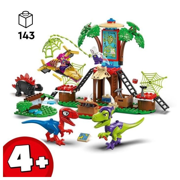 LEGO Marvel 11200 Spidey contre le raptor de Gobby a la cabane dans l'arbre - Spidey et ses amis extraordinaires LEGO Marvel 11200 Spidey contre le raptor de Gobby a la cabane dans l'arbre - Spidey et ses amis extraordinaires