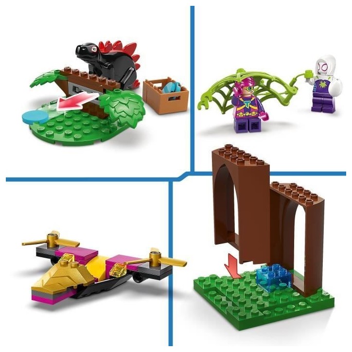 LEGO Marvel 11200 Spidey contre le raptor de Gobby a la cabane dans l'arbre - Spidey et ses amis extraordinaires LEGO Marvel 11200 Spidey contre le raptor de Gobby a la cabane dans l'arbre - Spidey et ses amis extraordinaires