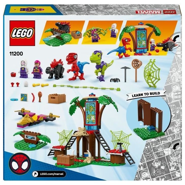 LEGO Marvel 11200 Spidey contre le raptor de Gobby a la cabane dans l'arbre - Spidey et ses amis extraordinaires LEGO Marvel 11200 Spidey contre le raptor de Gobby a la cabane dans l'arbre - Spidey et ses amis extraordinaires