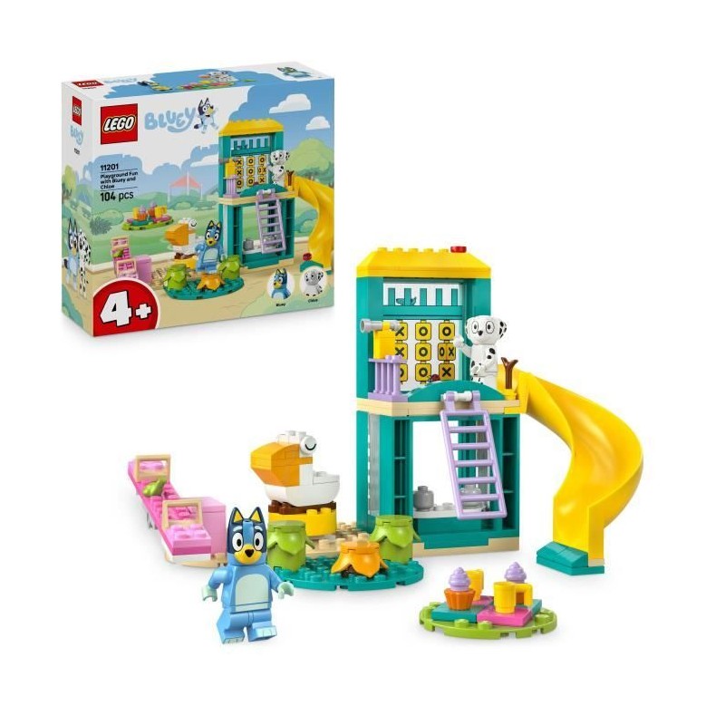 LEGO Bluey 11201 Bluey et Chloé a l'Aire de Jeux - Jeu de Constructio LEGO Bluey 11201 Bluey et Chloé a l'Aire de Jeux - Jeu de Constructio