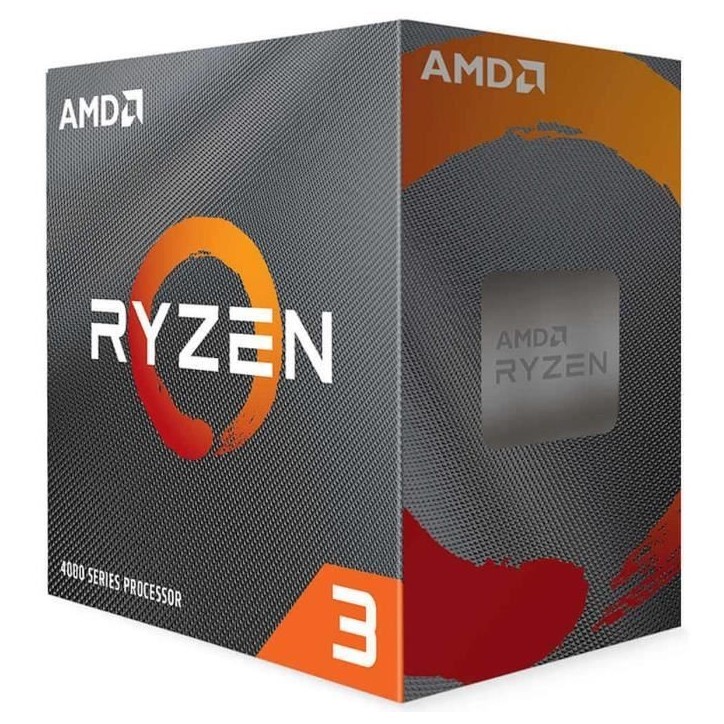 Processeur - AMD - Ryzen 3 4100 (100-100000510BOX) Processeur - AMD - Ryzen 3 4100 (100-100000510BOX)