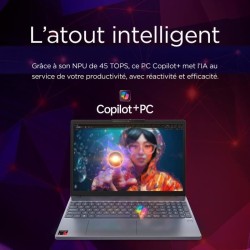 PC portable LENOVO IdeaPad Slim 3 15Q8X10 | 15,3 WUXGA IPS - Qualcomm