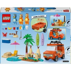 LEGO Bluey 11202 Les Vacances et le Voyage en Voiture de Bluey - Jeu d