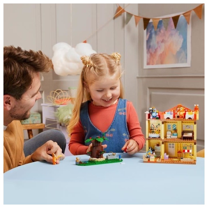 LEGO Bluey 11203 La Maison de Famille de Bluey - Jeu de Construction Fille ou enfant 4 ans LEGO Bluey 11203 La Maison de Famille de Bluey - Jeu de Construction Fille ou enfant 4 ans
