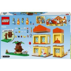LEGO Bluey 11203 La Maison de Famille de Bluey - Jeu de Construction F