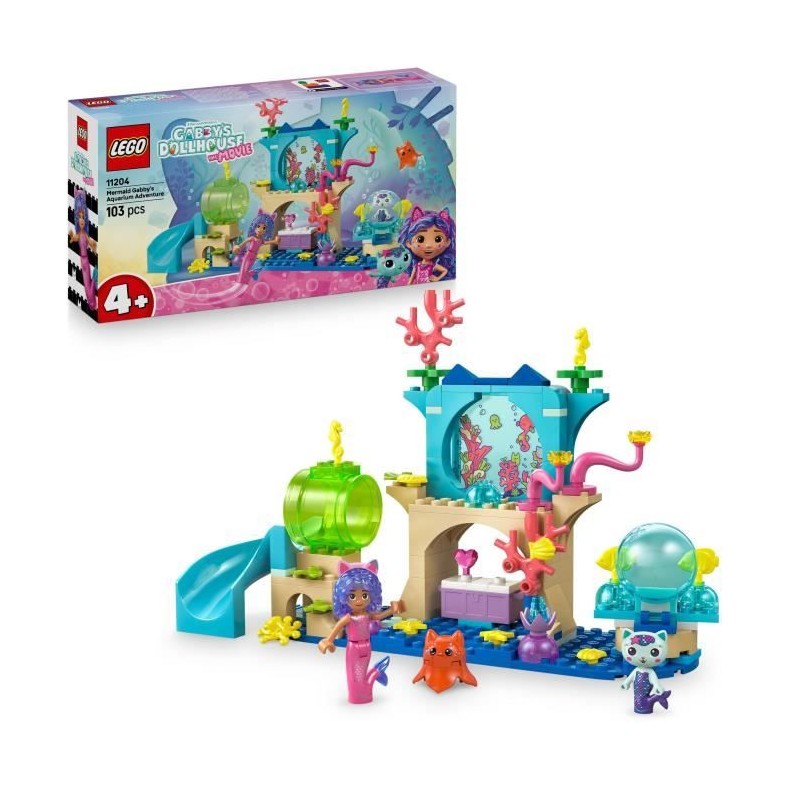LEGO Gabby et la Maison Magique 11204 Les Aventures Aquatiques de Gabb