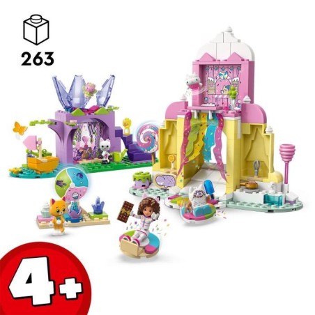 LEGO Gabby et la Maison Magique 11205 La Montagne de Friandises et le Jardin de Fée Minette