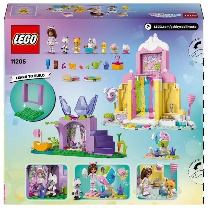 LEGO Gabby et la Maison Magique 11205 La Montagne de Friandises et le Jardin de Fée Minette LEGO Gabby et la Maison Magique 11205 La Montagne de Friandises et le Jardin de Fée Minette