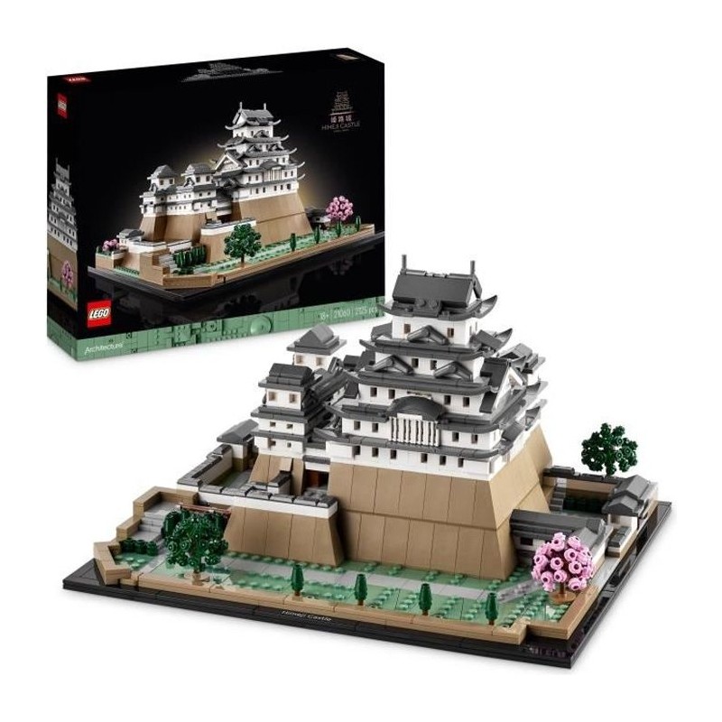 LEGO Architecture 21060 Le Château d'Himeji, Kit de Construction de M LEGO Architecture 21060 Le Château d'Himeji, Kit de Construction de M