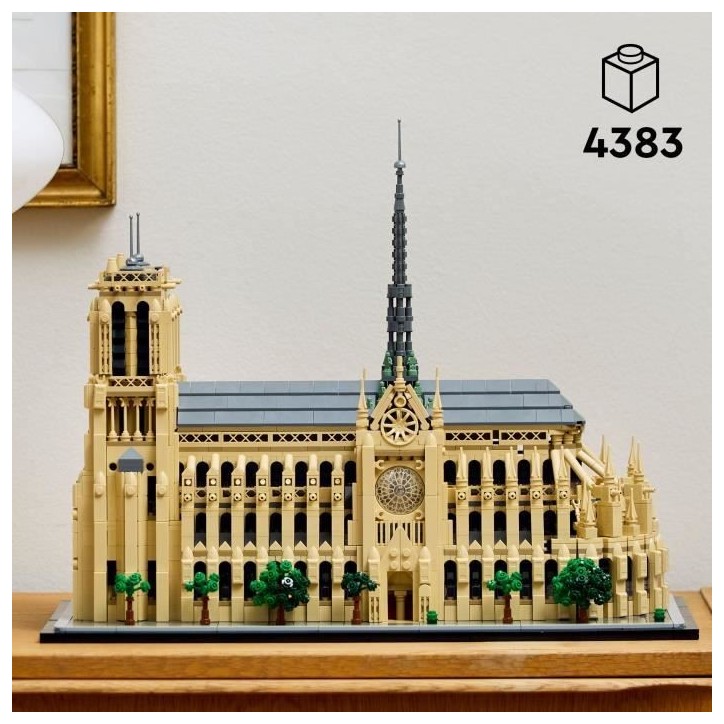 LEGO Architecture 21061 Notre-Dame de Paris - Set de Construction pour Adultes