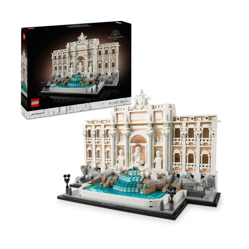 LEGO Architecture 21062 La fontaine de Trevi - Set de construction pou