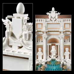 LEGO Architecture 21062 La fontaine de Trevi - Set de construction pou