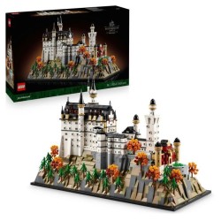 LEGO Architecture 21063 Le Château de Neuschwanstein - Set de Constru