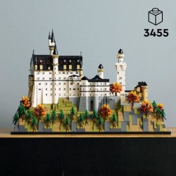 LEGO Architecture 21063 Le Château de Neuschwanstein - Set de Constru