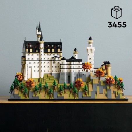 LEGO Architecture 21063 Le Château de Neuschwanstein - Set de Construction pour Adulte