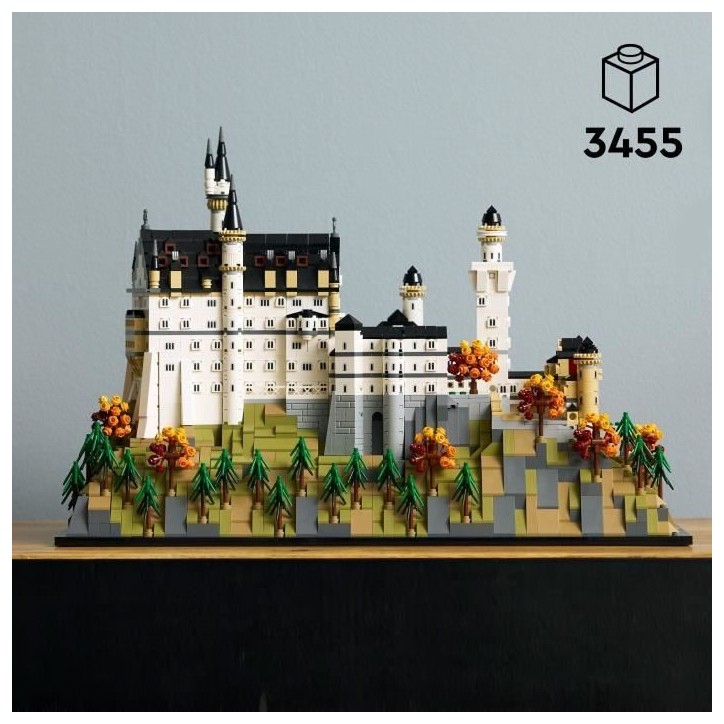 LEGO Architecture 21063 Le Château de Neuschwanstein - Set de Construction pour Adulte LEGO Architecture 21063 Le Château de Neuschwanstein - Set de Construction pour Adulte