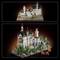 LEGO Architecture 21063 Le Château de Neuschwanstein - Set de Constru