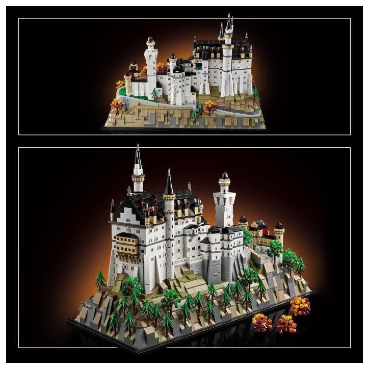 LEGO Architecture 21063 Le Château de Neuschwanstein - Set de Construction pour Adulte LEGO Architecture 21063 Le Château de Neuschwanstein - Set de Construction pour Adulte