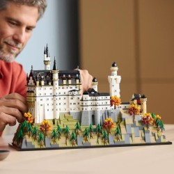 LEGO Architecture 21063 Le Château de Neuschwanstein - Set de Constru