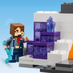 LEGO Minecraft 21263 La mine des Badlands - Jouet pour enfants inspir