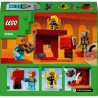 LEGO Minecraft 21266 La bataille de la lave du Nether - Jouet pour fan