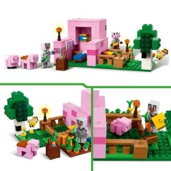 LEGO Minecraft 21268 La maison de Porcelet - Jeu de construction pour