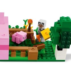 LEGO Minecraft 21268 La maison de Porcelet - Jeu de construction pour