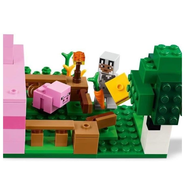 LEGO Minecraft 21268 La maison de Porcelet - Jeu de construction pour enfant des 7 ans