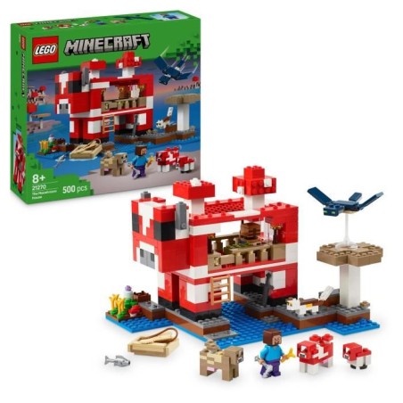 LEGO Minecraft 21270 La maison des Champimeuhs - Jeu de construction p