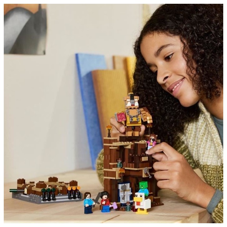 LEGO Minecraft 21272 Le Ring du Manoir des Bois - Jeu de construction garçon des 10 ans LEGO Minecraft 21272 Le Ring du Manoir des Bois - Jeu de construction garçon des 10 ans