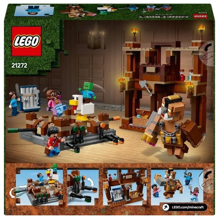LEGO Minecraft 21272 Le Ring du Manoir des Bois - Jeu de construction garçon des 10 ans LEGO Minecraft 21272 Le Ring du Manoir des Bois - Jeu de construction garçon des 10 ans