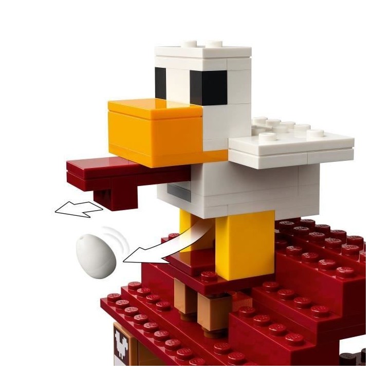 LEGO Minecraft 21273 Les Ghasts a l'Attaque du Village - Jeu pour garçon des 10 ans LEGO Minecraft 21273 Les Ghasts a l'Attaque du Village - Jeu pour garçon des 10 ans