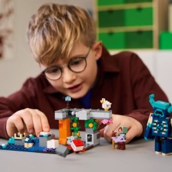 LEGO Minecraft 21274 La Rencontre Avec Le Warden - Jouet Collector Pou