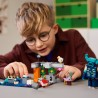 LEGO Minecraft 21274 La Rencontre Avec Le Warden - Jouet Collector Pou