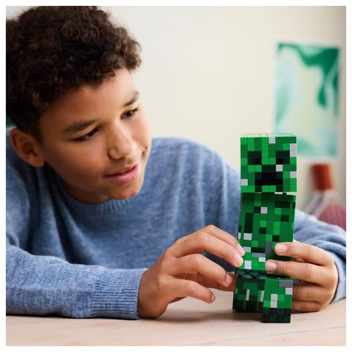 LEGO Minecraft 21276 Le Creeper - Jeu de Construction pour Garçon des 10 Ans - Figurine