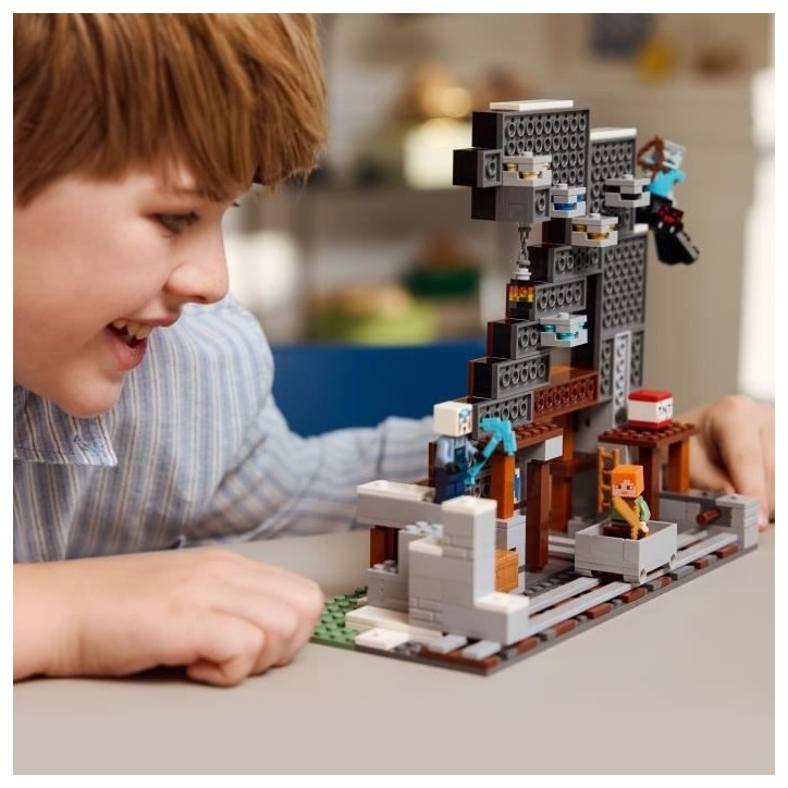 LEGO Minecraft 21277 La Mine En Forme De Pioche - Jeu De Construction Pour Garçon 8 Ans LEGO Minecraft 21277 La Mine En Forme De Pioche - Jeu De Construction Pour Garçon 8 Ans