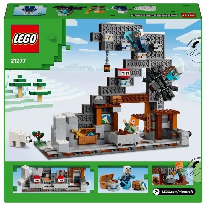 LEGO Minecraft 21277 La Mine En Forme De Pioche - Jeu De Construction Pour Garçon 8 Ans LEGO Minecraft 21277 La Mine En Forme De Pioche - Jeu De Construction Pour Garçon 8 Ans