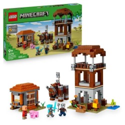 LEGO Minecraft 21278 L'Avant-Poste De Pillards Et Le Ravageur - Jeu Po