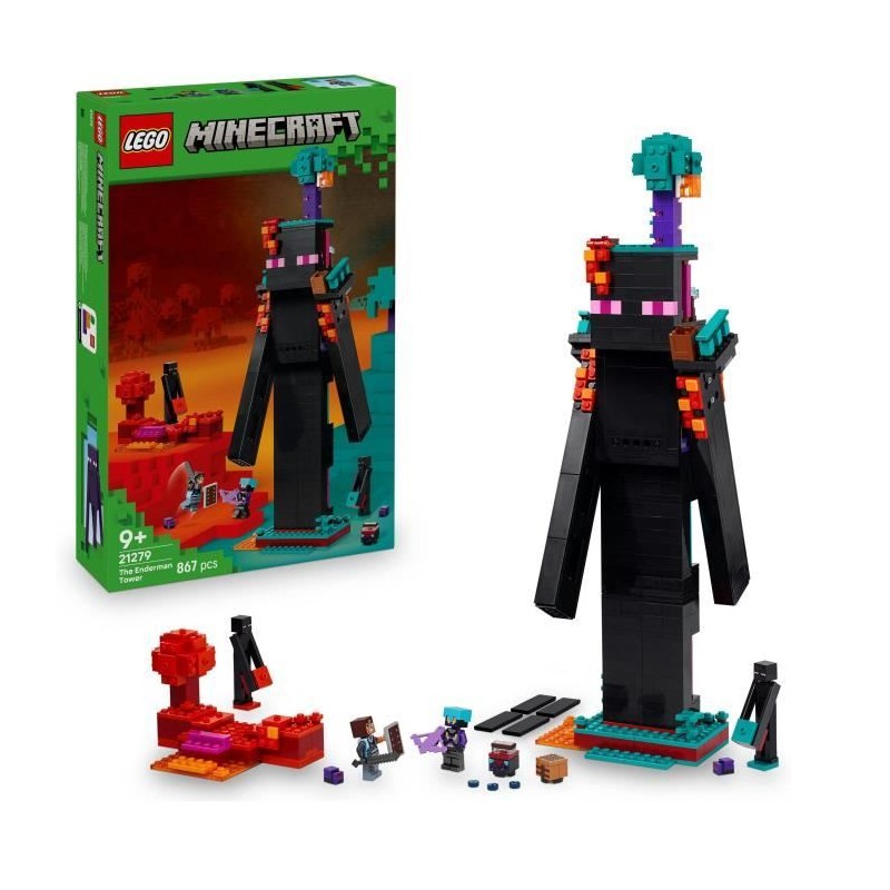 LEGO Minecraft 21279 La Tour De l'Enderman - Jeu De Construction Pour LEGO Minecraft 21279 La Tour De l'Enderman - Jeu De Construction Pour