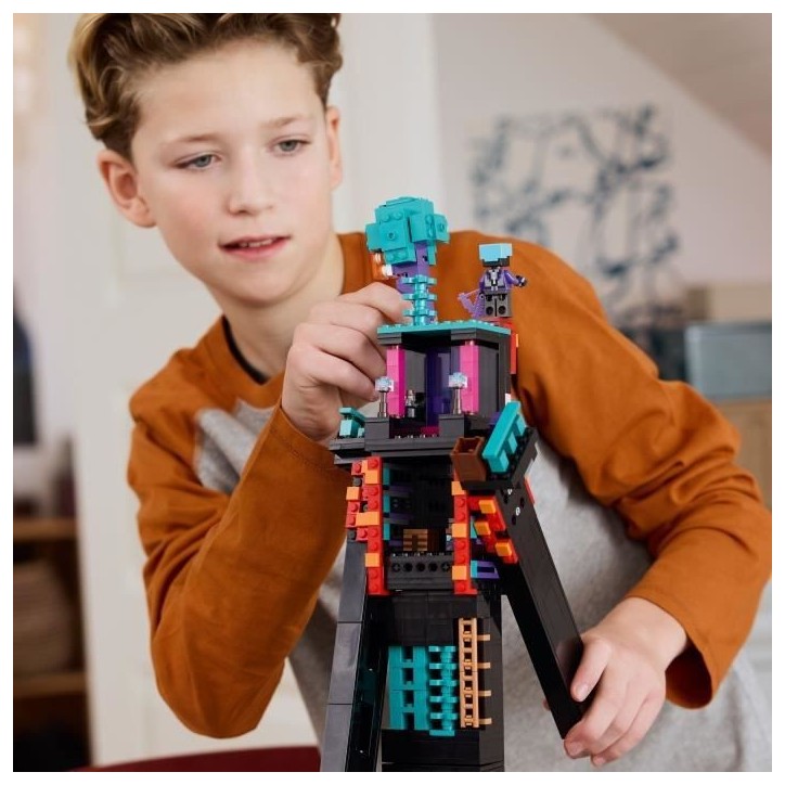 LEGO Minecraft 21279 La Tour De l'Enderman - Jeu De Construction Pour Garçon Des 9 Ans LEGO Minecraft 21279 La Tour De l'Enderman - Jeu De Construction Pour Garçon Des 9 Ans