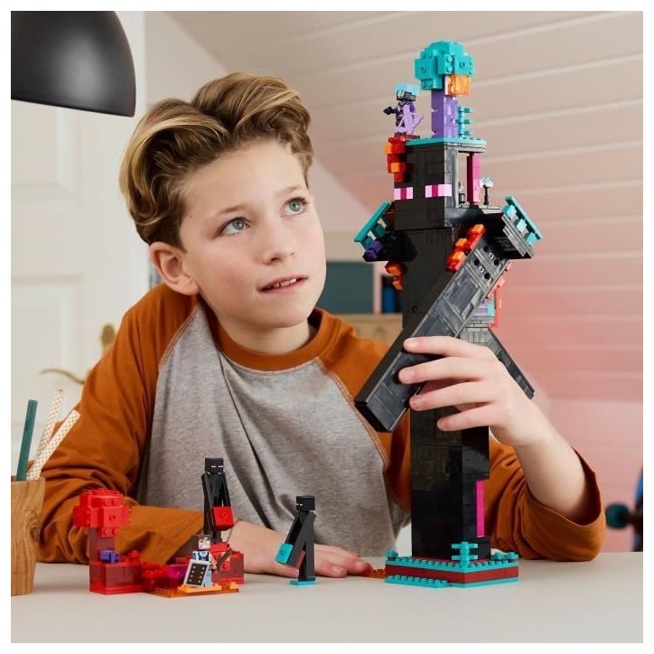 LEGO Minecraft 21279 La Tour De l'Enderman - Jeu De Construction Pour Garçon Des 9 Ans LEGO Minecraft 21279 La Tour De l'Enderman - Jeu De Construction Pour Garçon Des 9 Ans