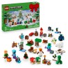 LEGO Minecraft 21280 Le Calendrier de l'Avent 2025 - Jeu de Noël pour