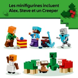 LEGO Minecraft 21280 Le Calendrier de l'Avent 2025 - Jeu de Noël pour