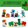 LEGO Minecraft 21280 Le Calendrier de l'Avent 2025 - Jeu de Noël pour