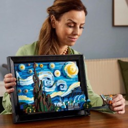 LEGO Ideas 21333 Exclu Cdiscount Vincent Van Gogh - La Nuit Étoilée,