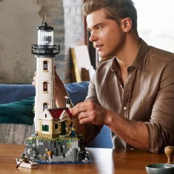 LEGO 21335 Ideas Le Phare Motorisé, Exclu Cdiscount, Idée Cadeau, D