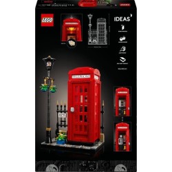 LEGO Ideas 21347 Exclu Cdiscount Cabine Téléphonique Londonienne Dé